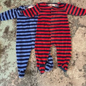 2 Magnetic smart close 9 month by magnificent baby striped red and blue